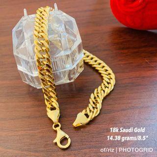 Men’s thick Gold bracelet