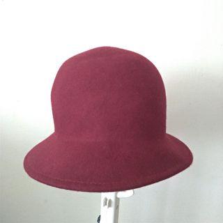 #出清2019  👒 酒紅色圓帽👒