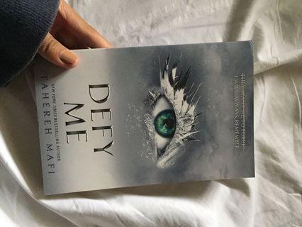 Defy Me Tahereh Mafi