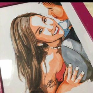 Portraits / caricatures for valentine’s day