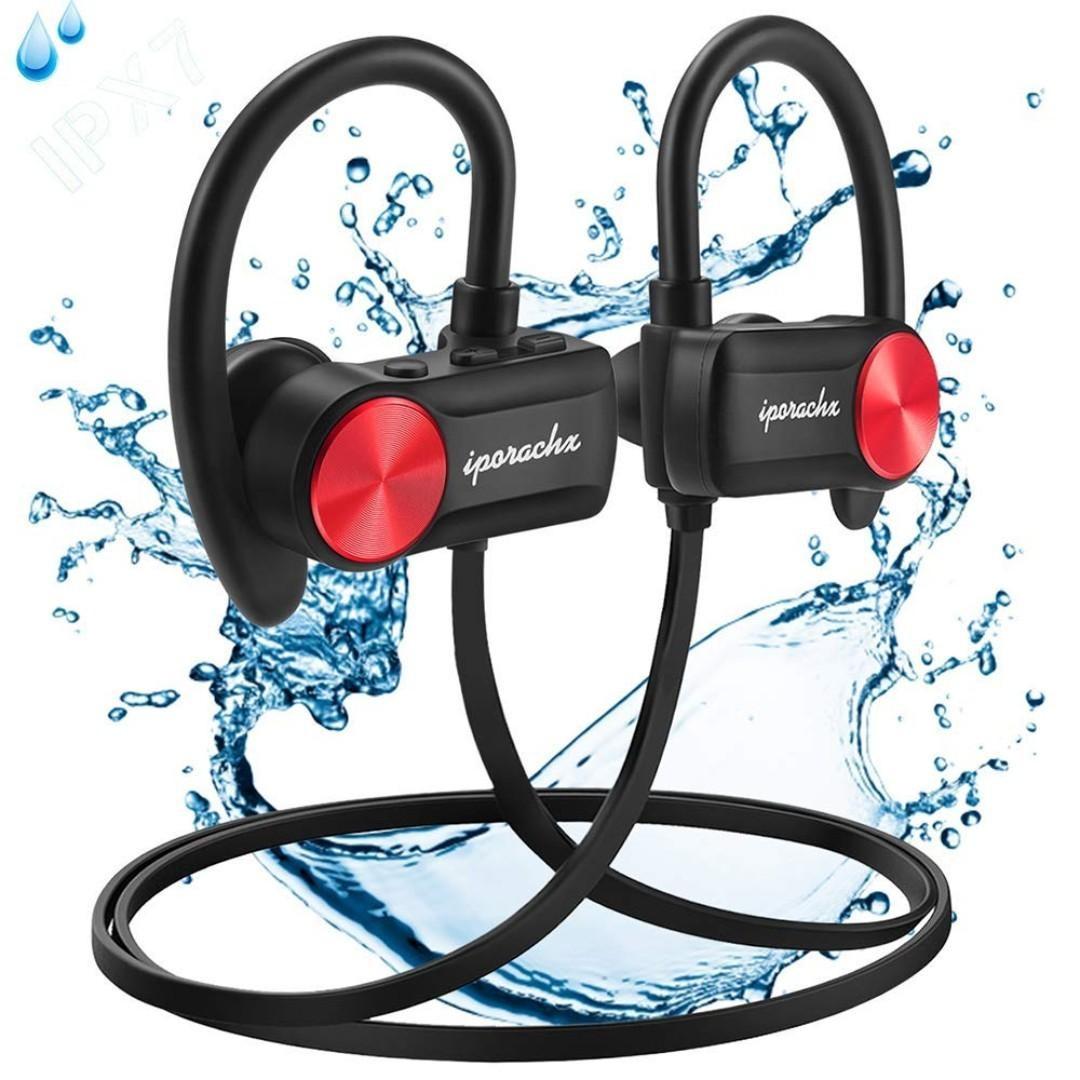 2701a Bluetooth Headphones IPX7 Waterproof Wireless Earphones