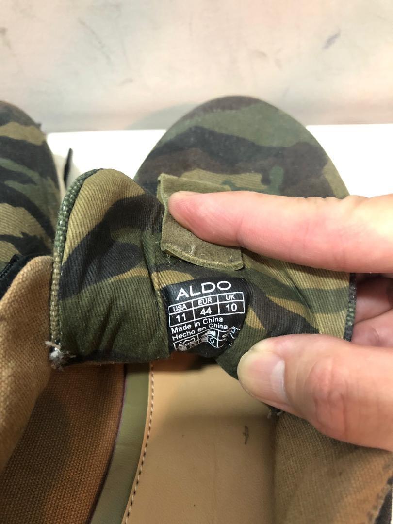 ALDO camo shoes