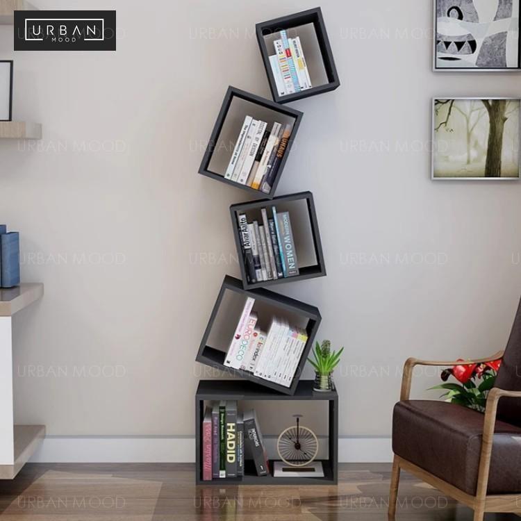 Alice In Wonderland Topsy Turvy Bookshelf Cabinet Furniture