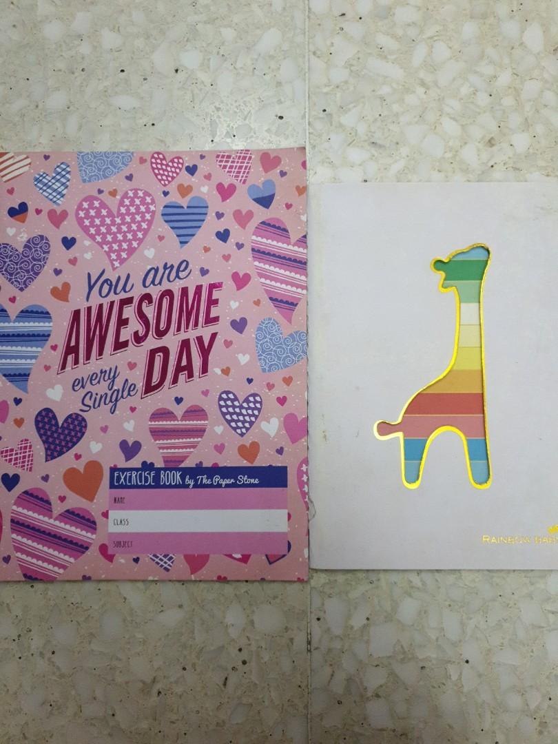 Assorted Notebooks (Category: Stationery & School Supplies) located in Singapore. Submitted by randomstuffxxxx (Listing ID 265524077, Image 4). Description: Assorted notebooks! condition varies as follows pic 1: SASSY doodle journal - alternate lined pages and doodling pages (ctb for pics inside) - slight yellowing on first page(pic 2) $8 (originally RM30) pic 3: AZONE notebooks -fully lined perfect condition ringed notebook: $3 (original $4.10) 