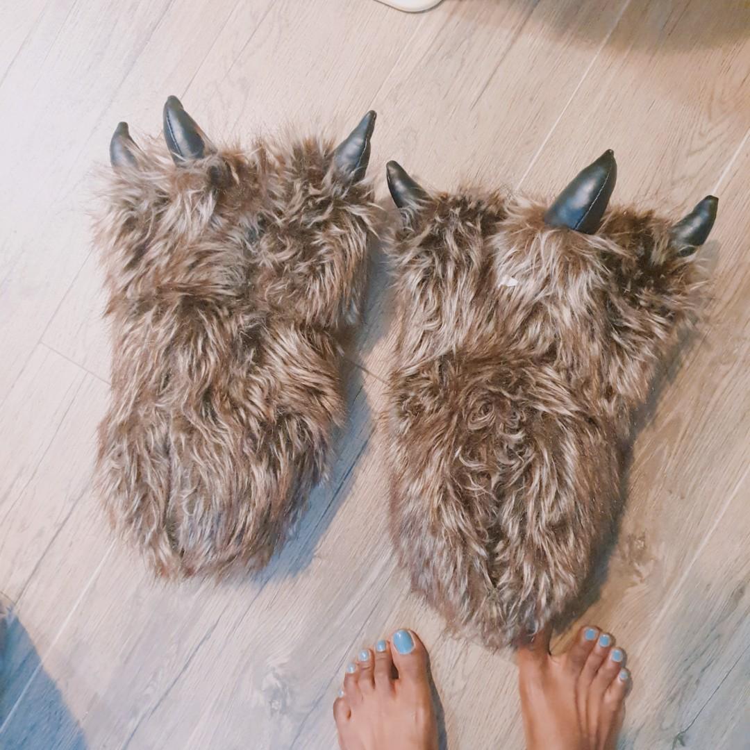 bear bedroom shoes