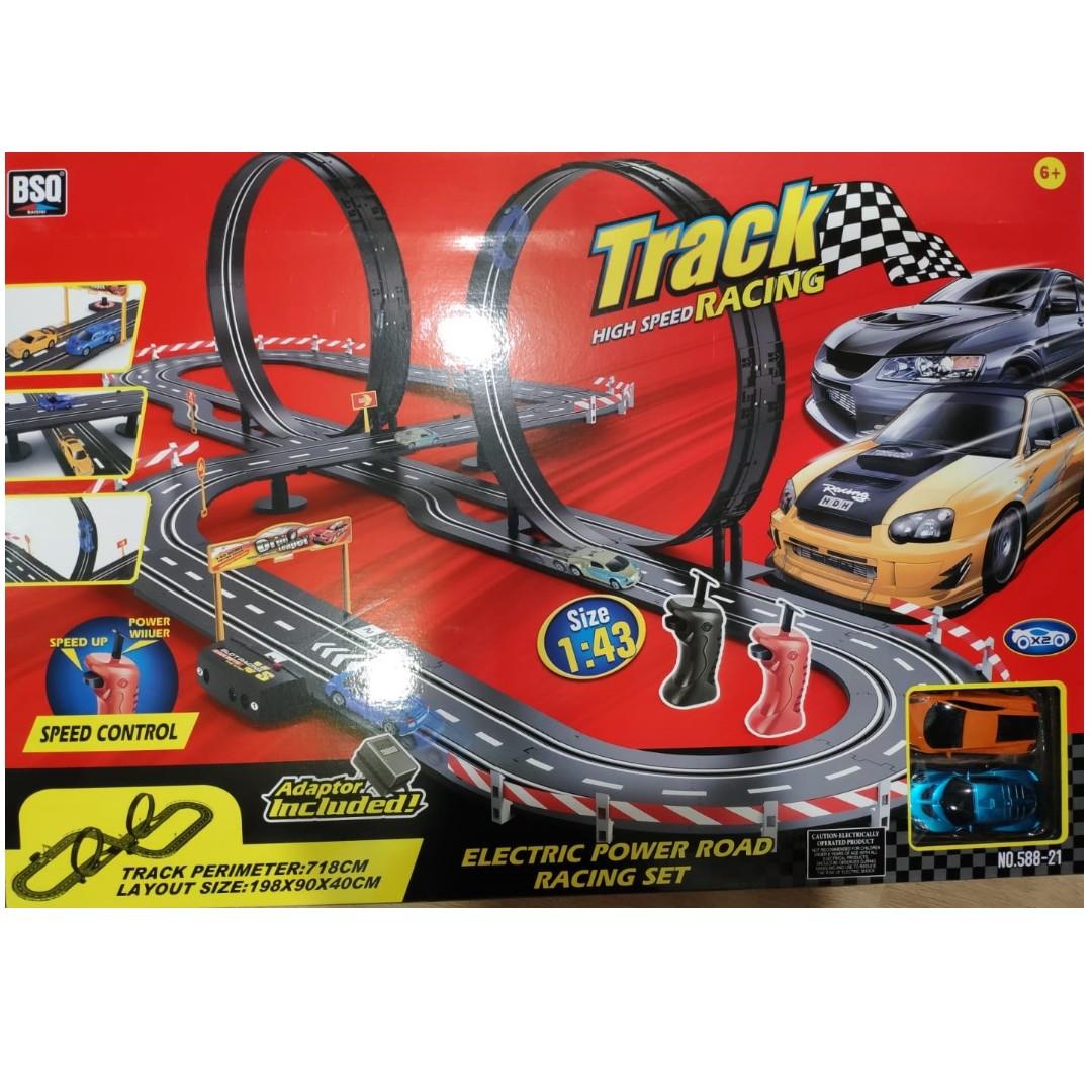 Electric power road racing set sales