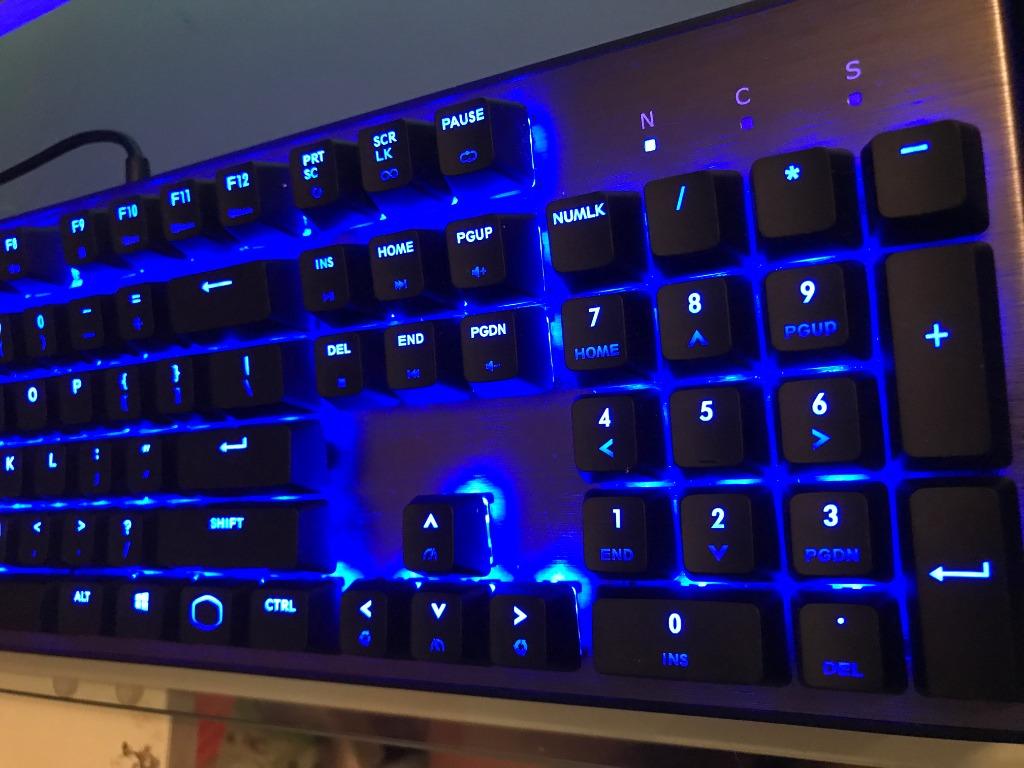Cooler Master Ck550 Full Rgb Mechanical Keyboard Gateron Blue Electronics Computer Parts Accessories On Carousell