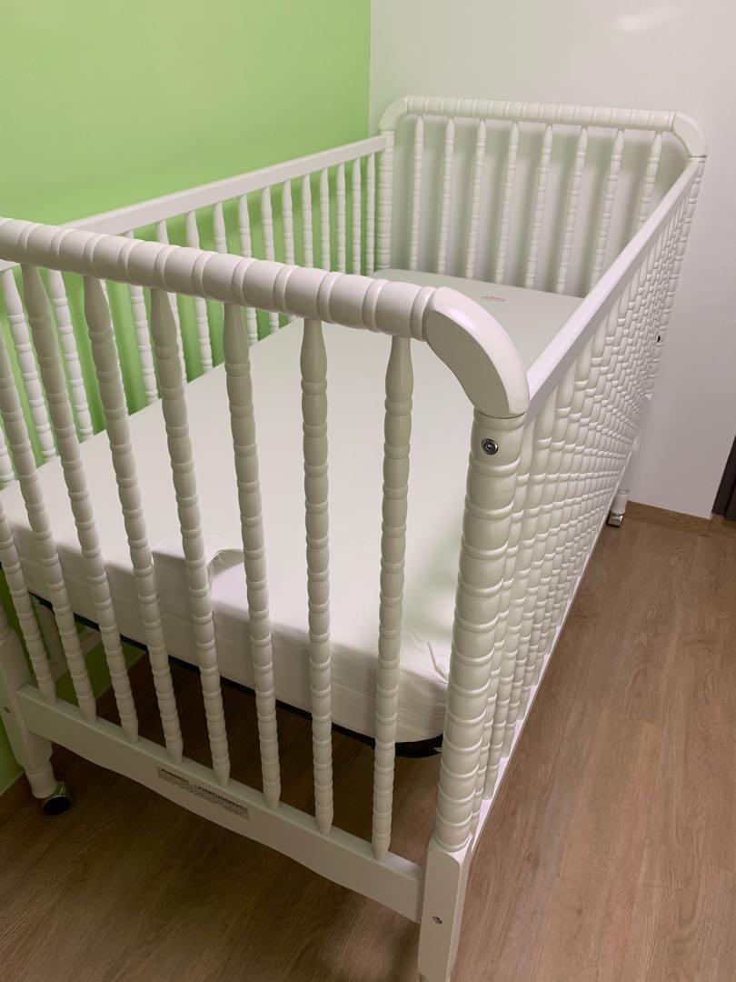 Davinci Jenny Lind Crib In White Babies Kids Cots Cribs On