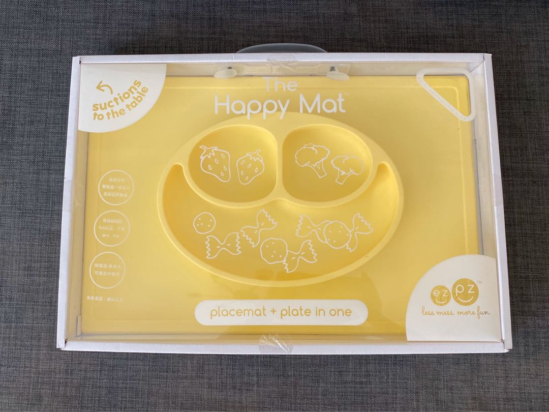 Ezpz Happy Mat, Babies & Kids, Nursing & Feeding, Weaning & Toddler Feeding on Carousell