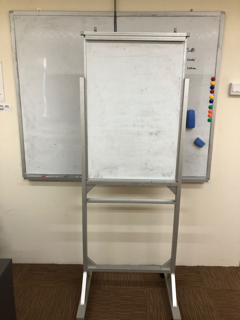 Flip chart Whiteboard, Furniture & Home Living, Furniture, Other Home