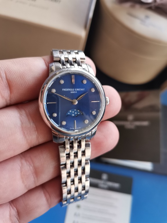 Frederique constant slimline moonphase new arrivals ladies