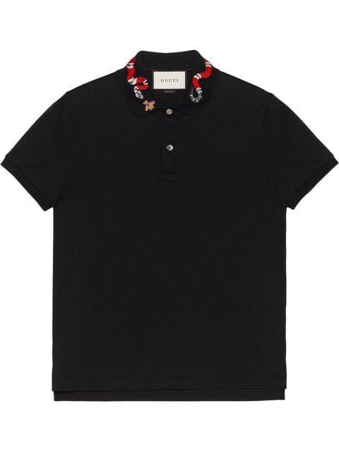 Gucci snake white shirt cheap
