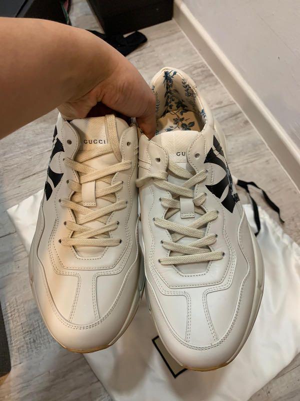 Gucci x NY shoe Men s Fashion Footwear Sneakers on Carousell