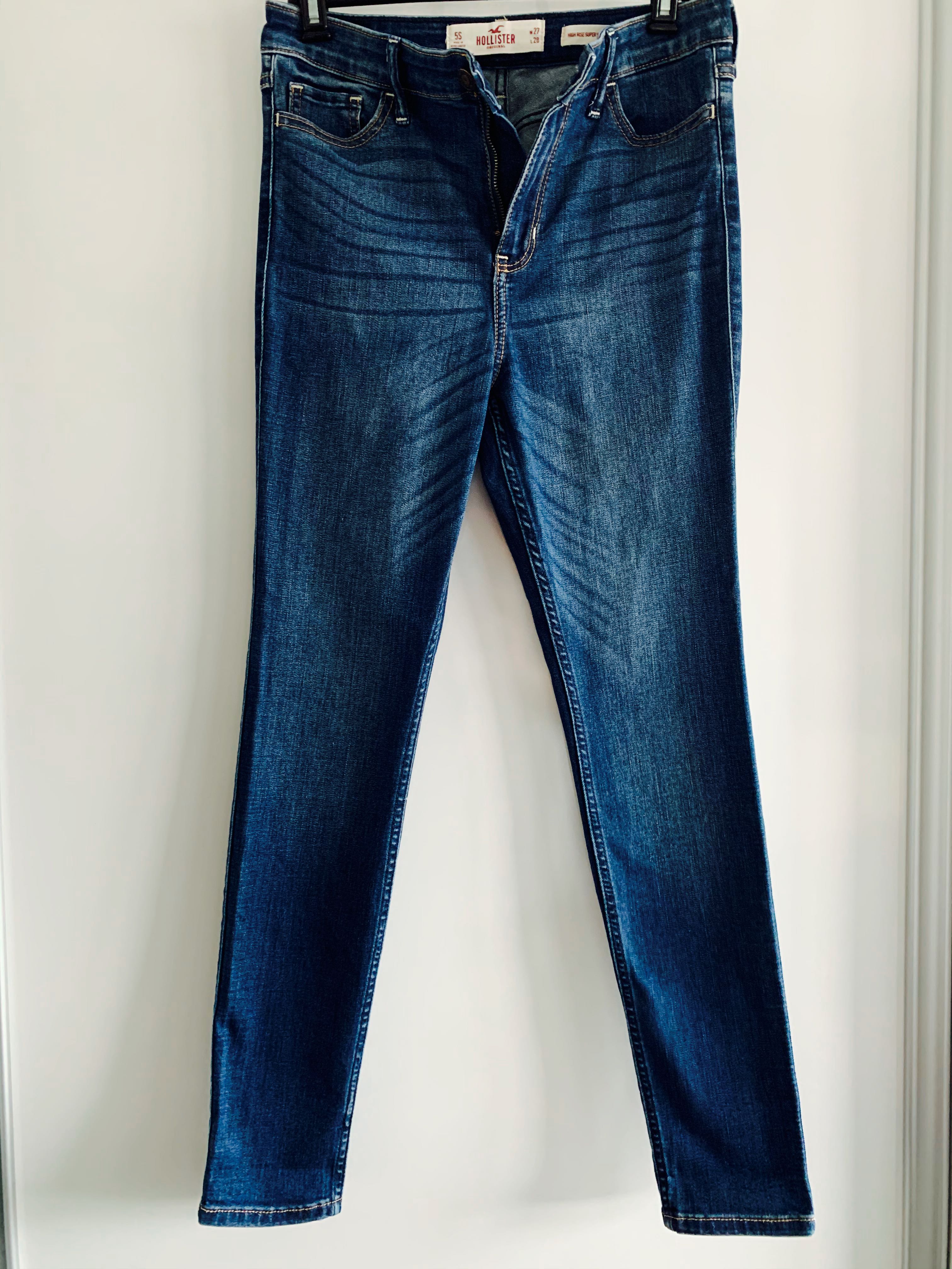 hollister ultra high rise super skinny jeans