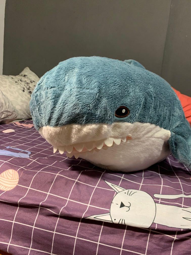 shark plush ikea