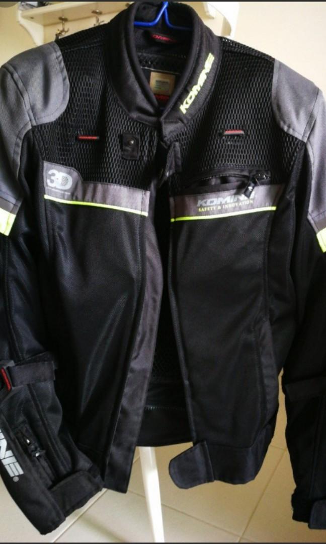 Komine Riding Jacket, Motorcycles, Motorcycle Apparel on Carousell