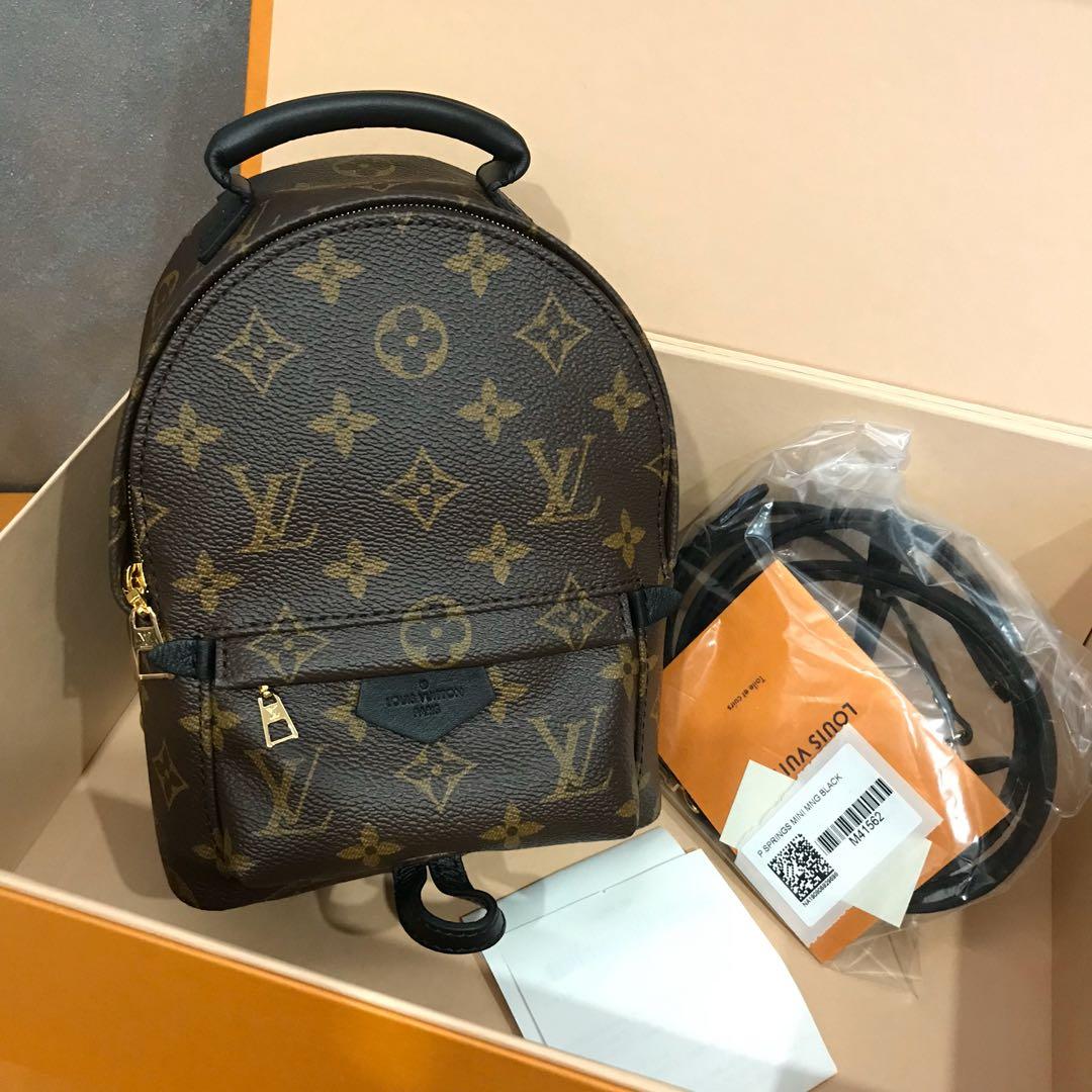 BNIB LV Palm Spring Mini Backpack Monogram Canvas GHW (S$2,650)