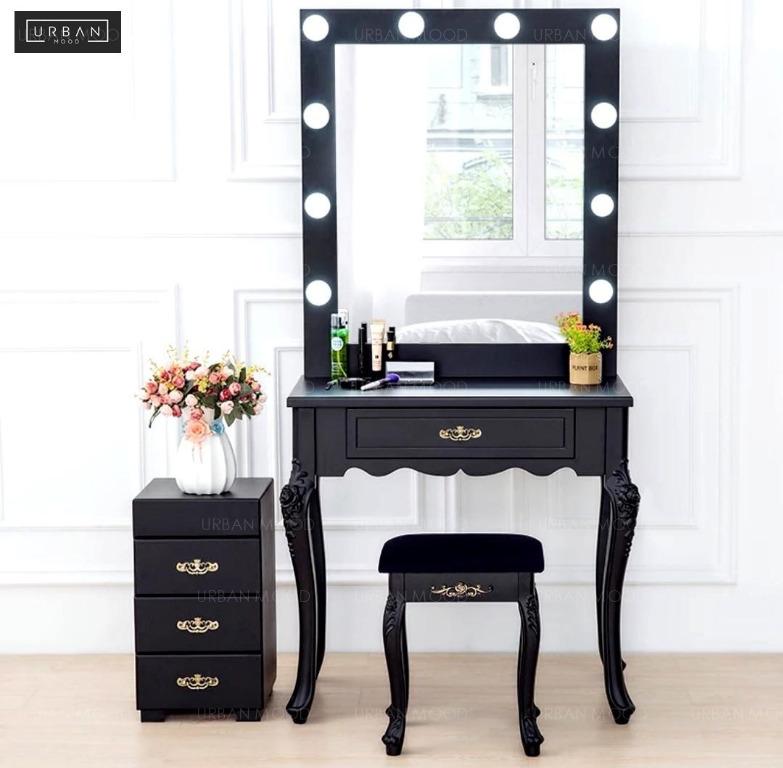 Marilyn Spotlight Backstage Vanity Dressing Table Furniture