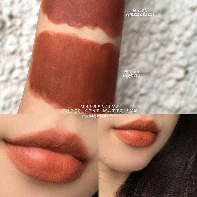 Maybelline Super Stay Matte Ink 70 Amazonian Health Beauty Makeup On Carousell