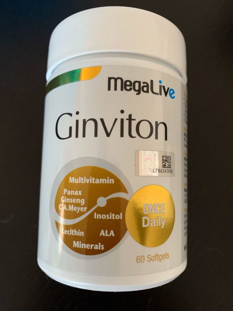 Free Shipping MegaLive Ginviton Multivitamin Softgel, Beauty & Personal  Care, Hands & Nails on Carousell