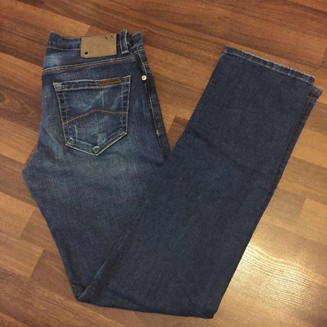 mens armani exchange jeans