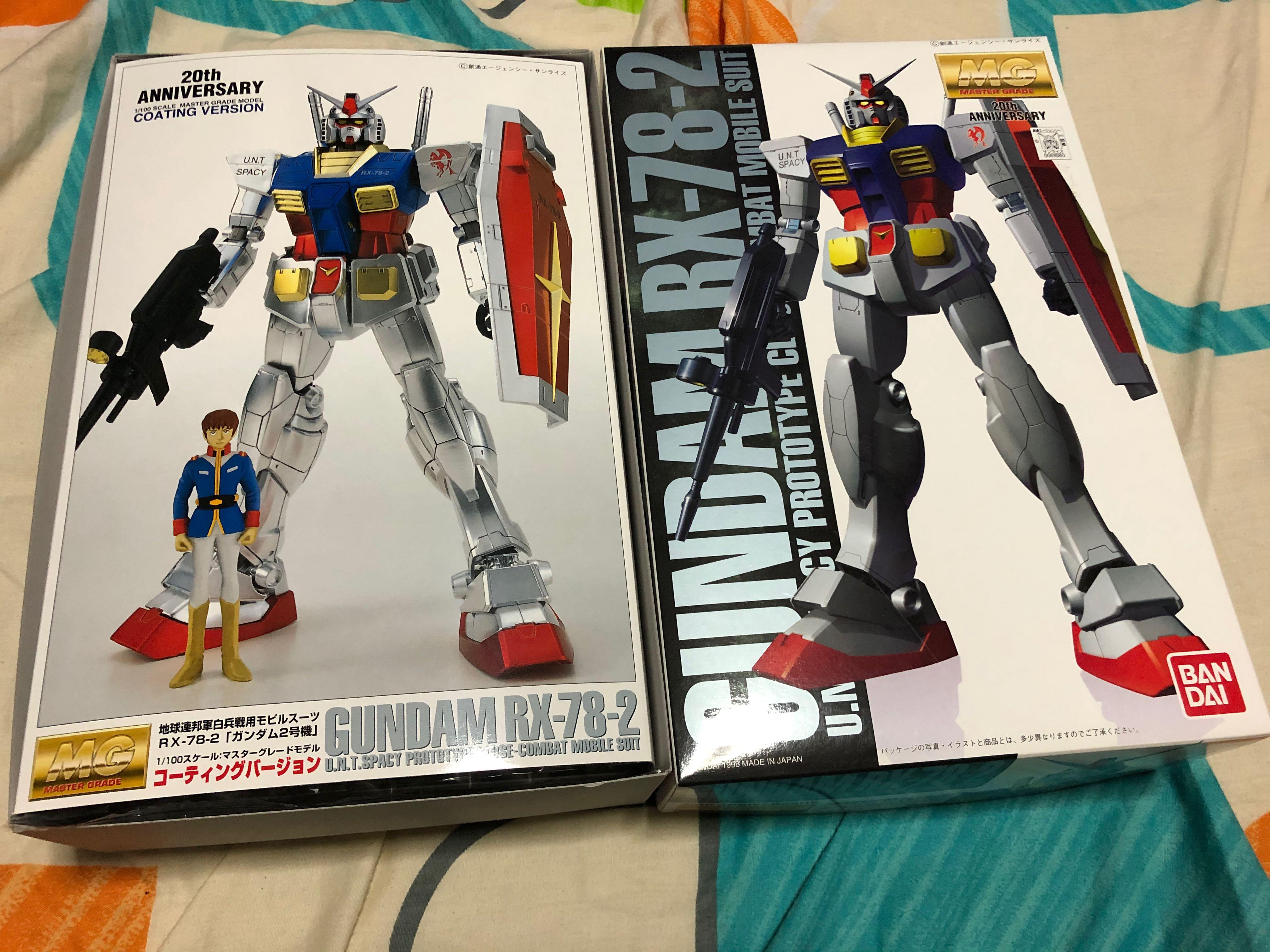 MG Gundam RX-78-2 20th Anniversary Coating Version, Hobbies & Toys