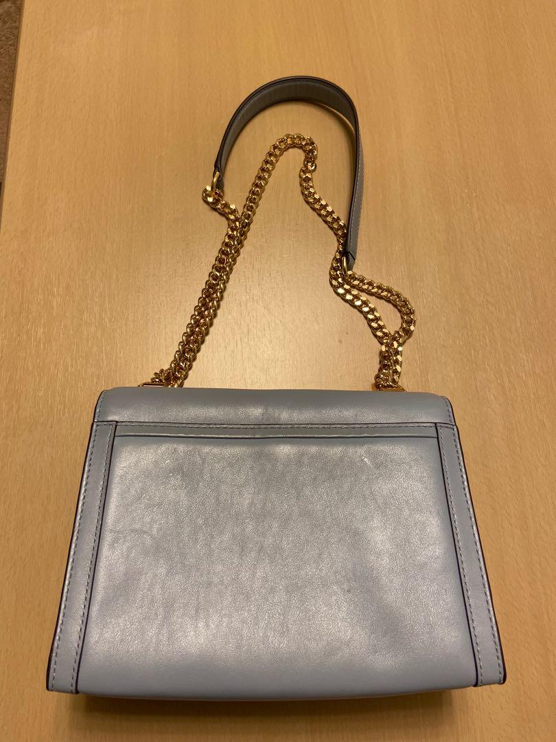 MICHAEL KORS WHITNEY SHOULDER BAG PALE BLUE goodbyeapril