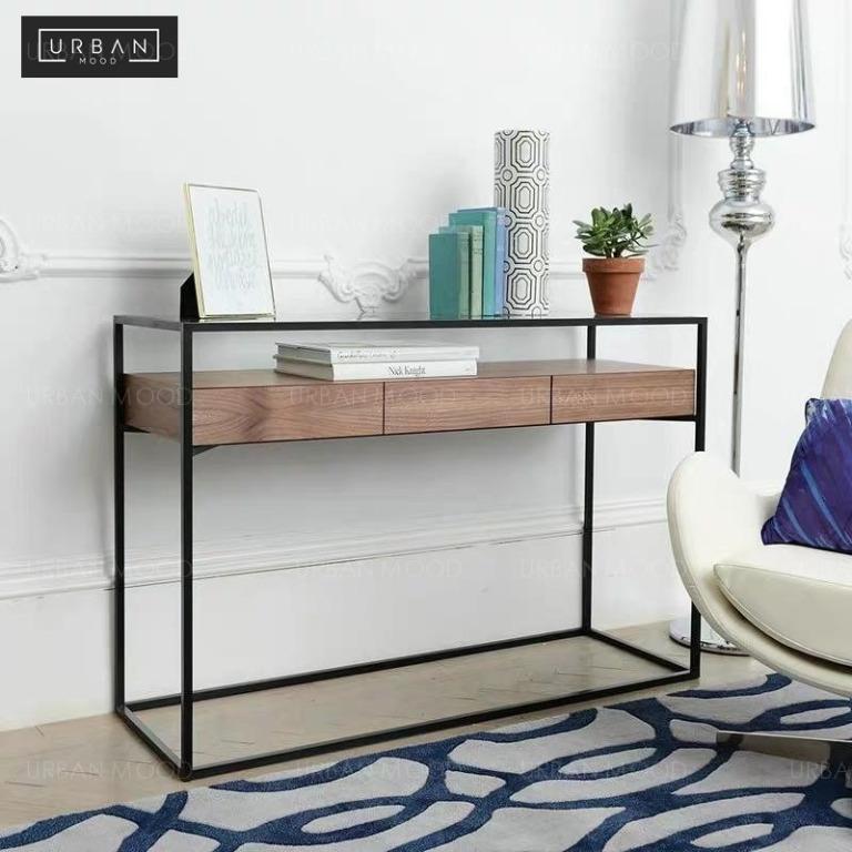 Moda Modern Industrial Floating Display Cabinet Drawers Furniture Shelves Drawers On Carousell