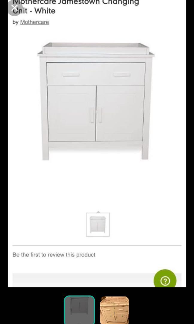 Mothercare jamestown discount changing unit