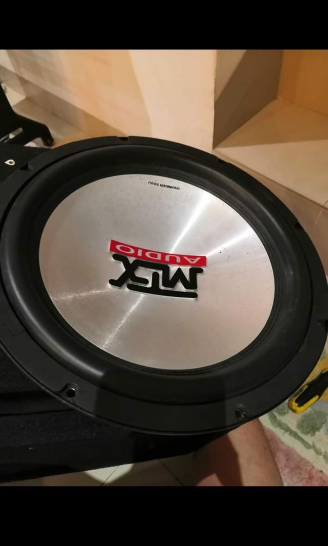 Mtx thunder 5500 12 subwoofer sales
