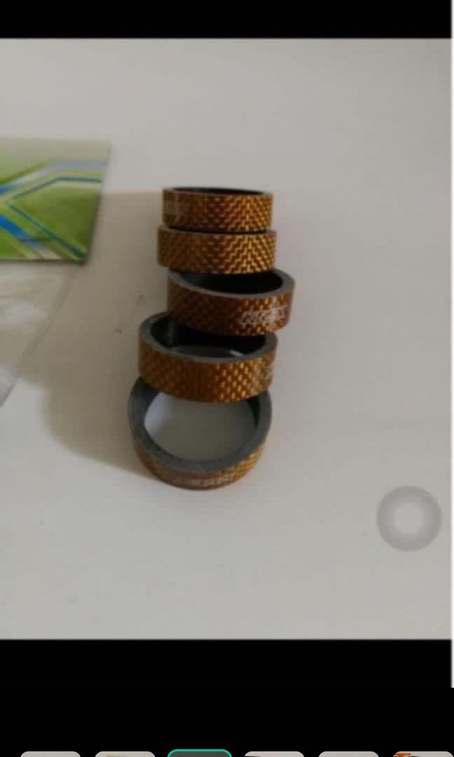 New KREX carbon fiber spacer for bicycle 5mm/10mm, Sports Equipment