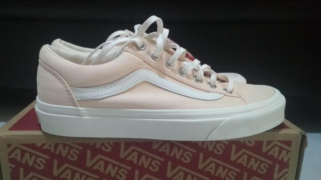 vans brushed twill style 36