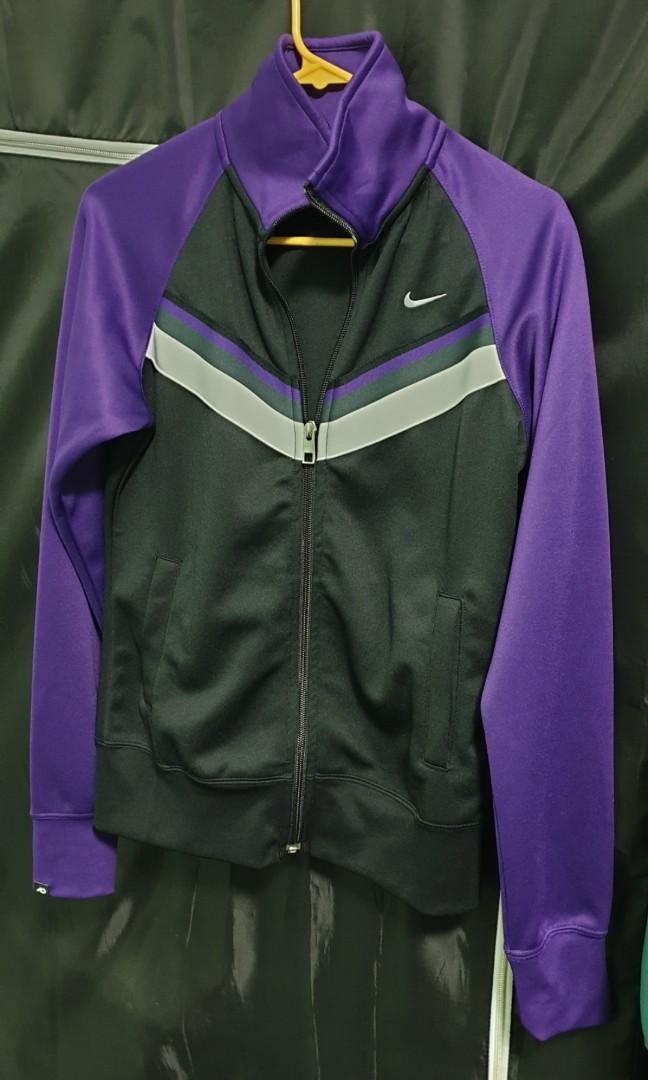 Purple shop athletic jacket