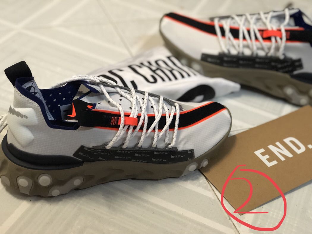 nike ispa react low white