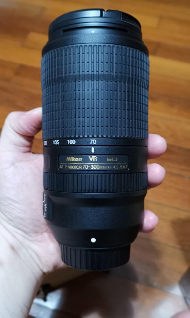 Nikkor Lens 70 300mm F 4 5 5 6e Ed Vr Photography Lenses On Carousell