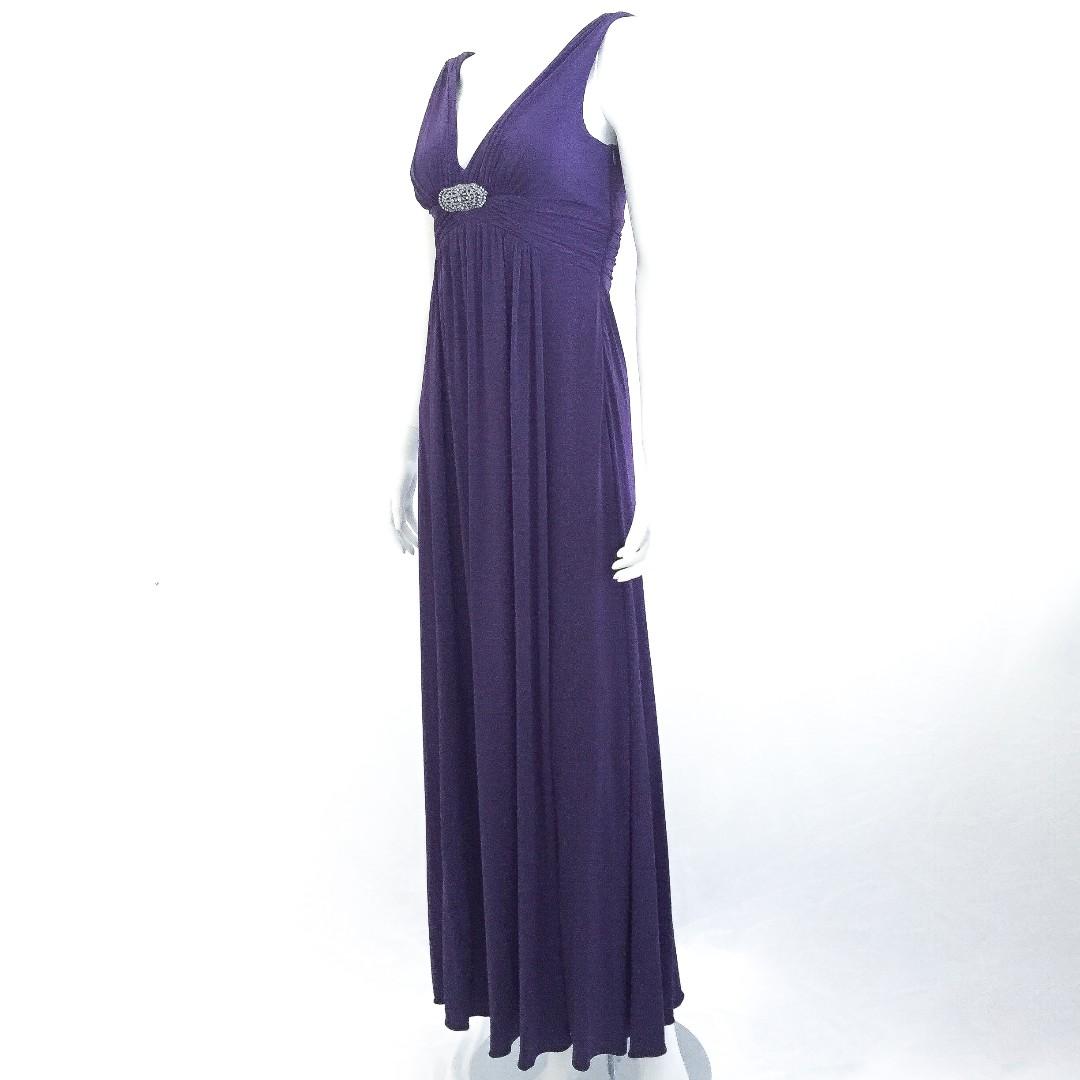 Bcbg 2025 purple gown