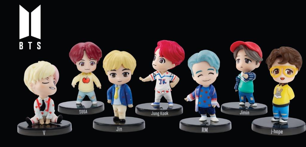 bts figures mattel