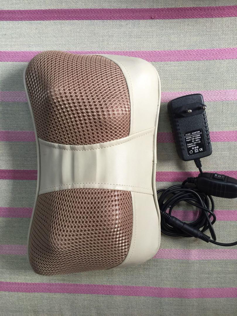 Oksia back massager (Category: Other Audio Equipment) located in Quezon City. Submitted by rdeclutters (Listing ID 265561469, Image 1). Description: Original Oksia massager Used mainly for massaging the back area but can also be used for other parts of the body Has a heating function NO BOX with receipt Bought in manila Duty free Rfs: seldom used Still with warranty .