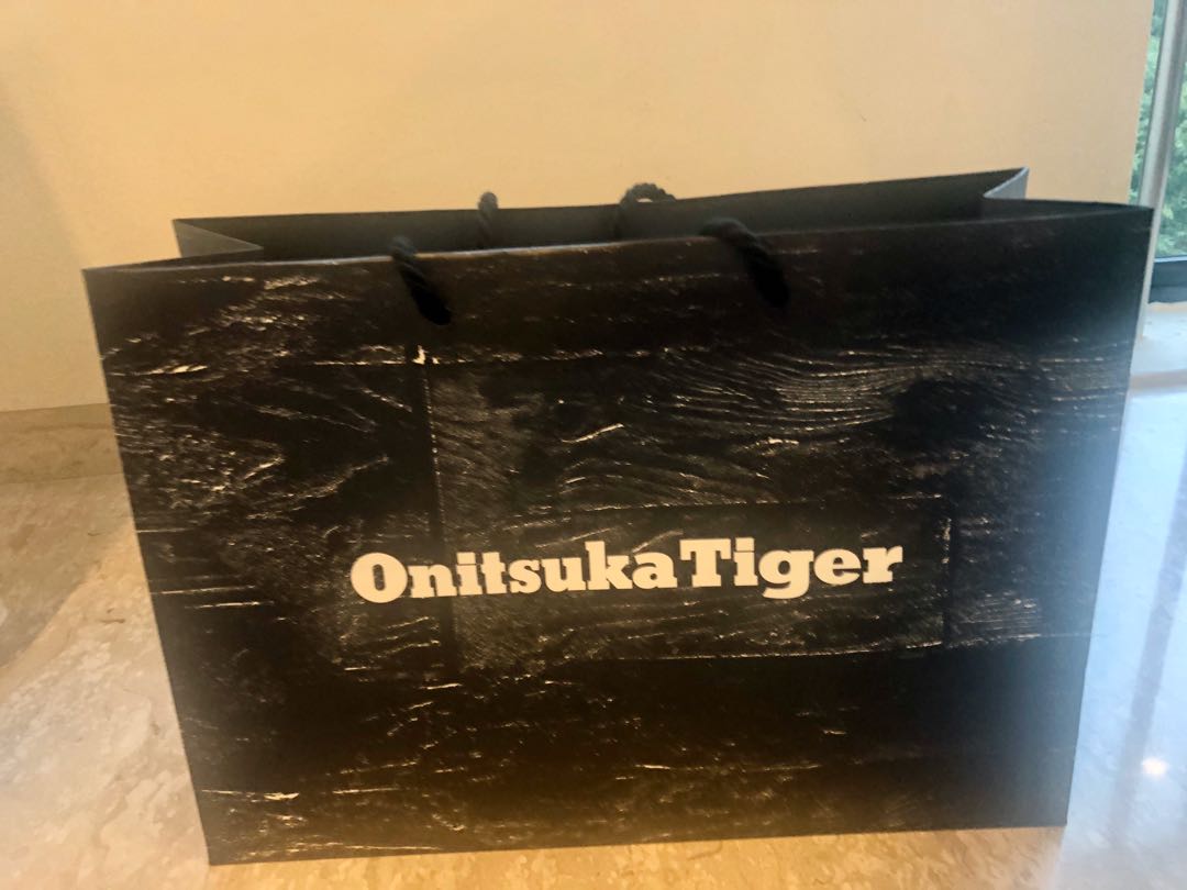 Onitsuka Tiger paperbag, Everything Else on Carousell