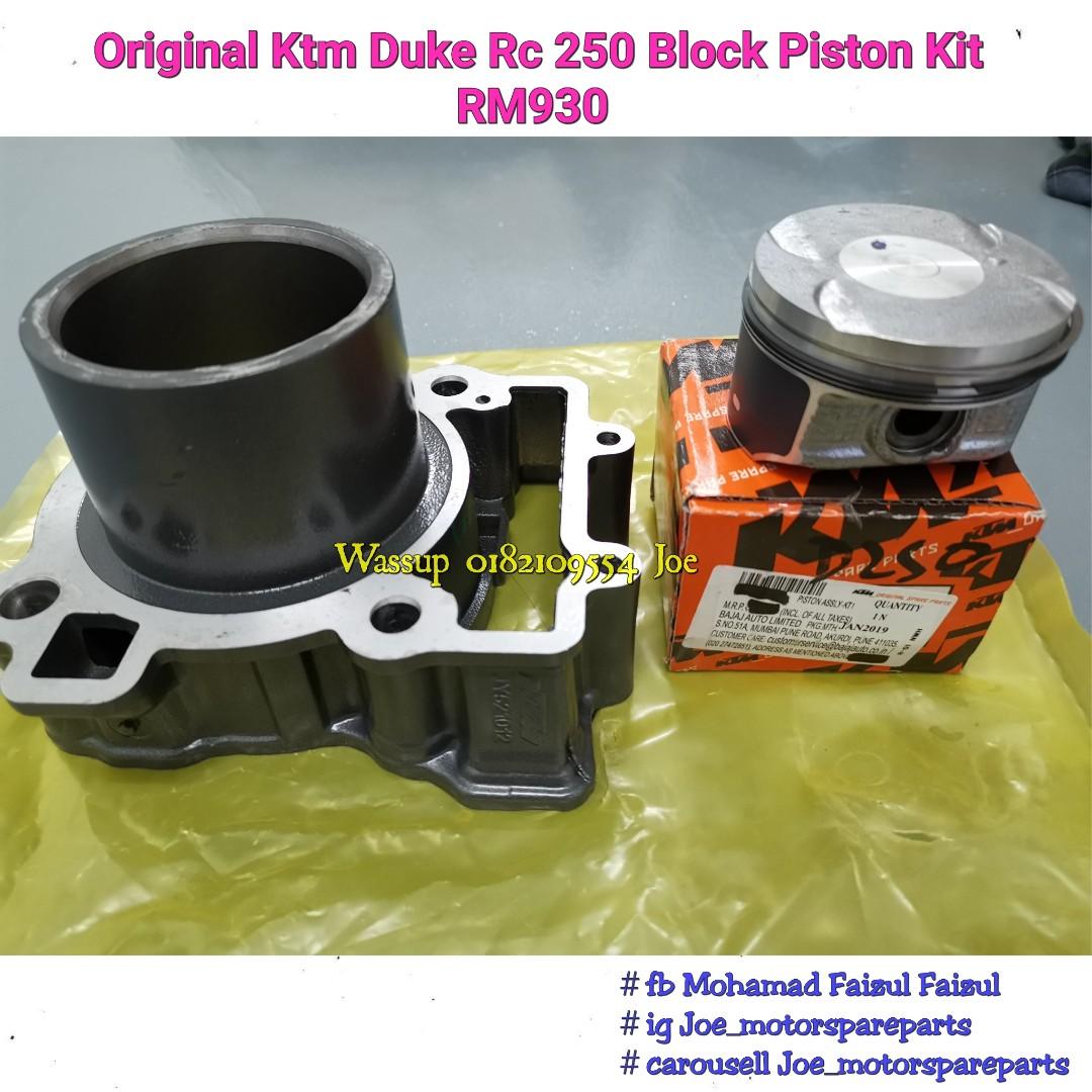 Original Ktm Duke Rc 250 Block Piston Kit Auto Accessories on