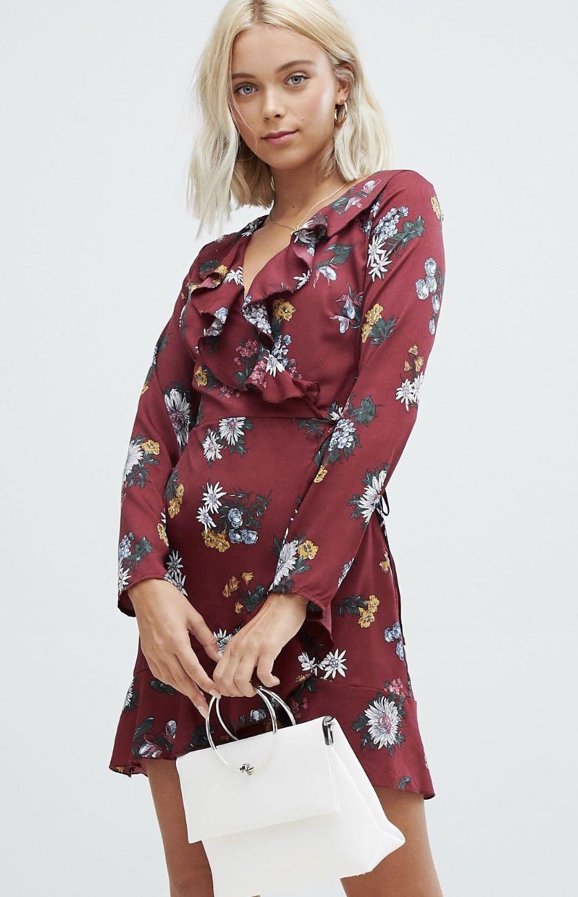 Parisian wrap dress Clearance