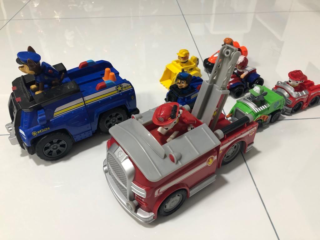 Paw Patrol Chase and Marshall Convertible car