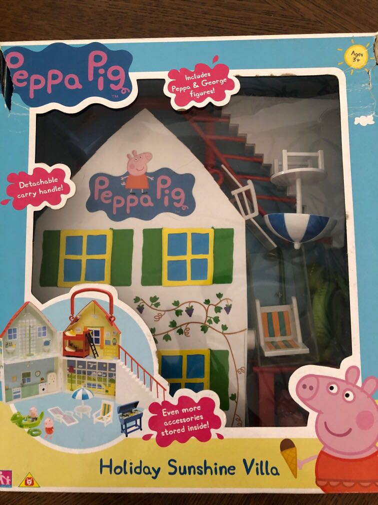 Peppa pig holiday house toy store