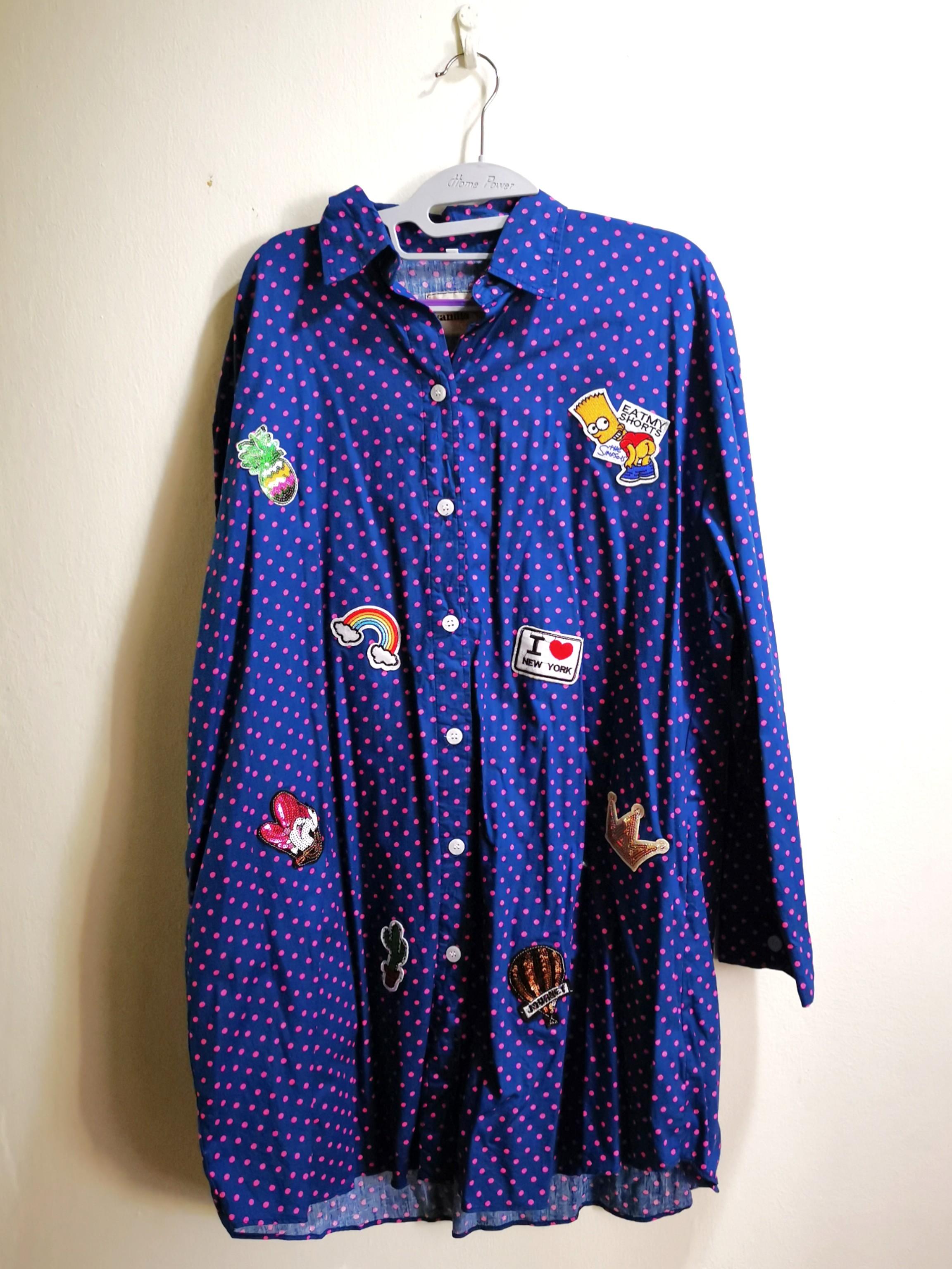 Plus Size Shirt Dress Uk18 Uk20 Women S Fashion Clothes Dresses