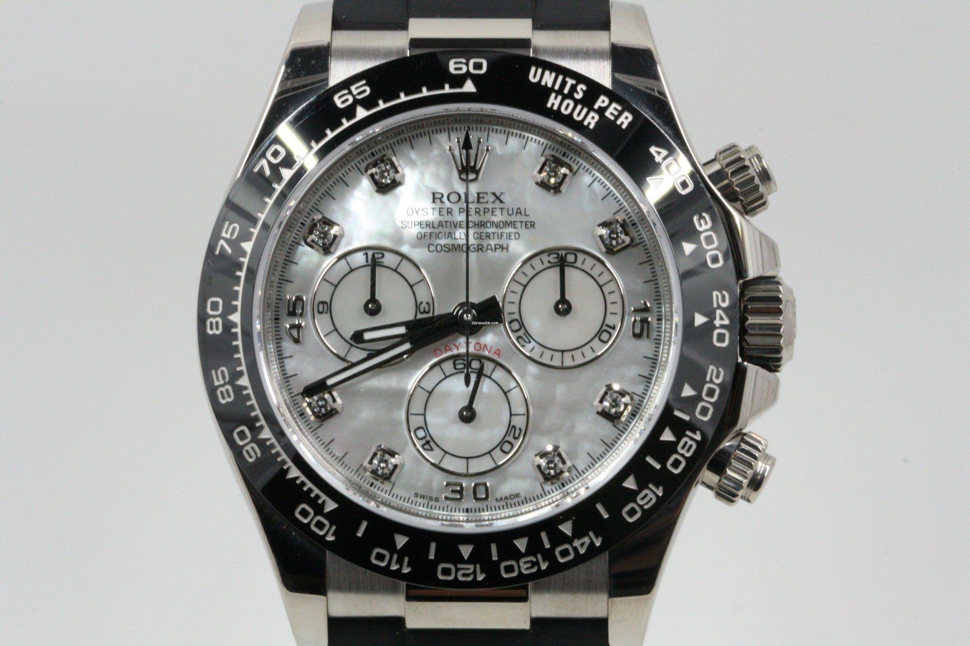 White gold hotsell daytona oysterflex