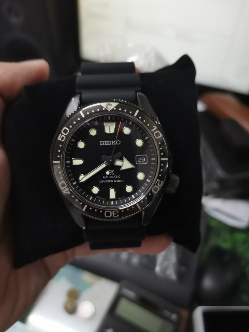 Seiko Limited Edition Black out Topper Jewelers edition spb107 MM200