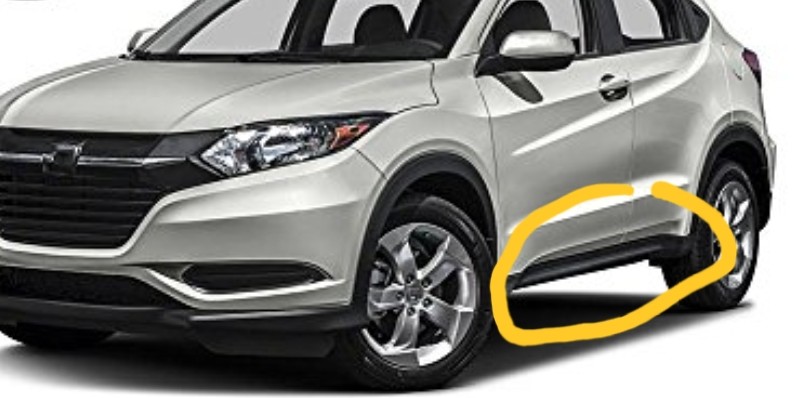 Cheap hotsell side skirts