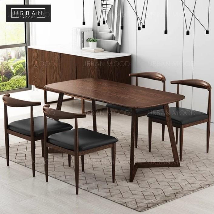 Sheldon Ultra Slim Wooden Dining Table Furniture Tables Chairs On Carousell