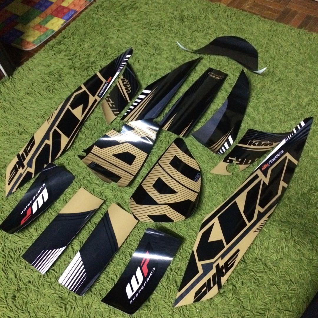 Sticker / Decal KTM Duke 690, Auto Accessories on Carousell