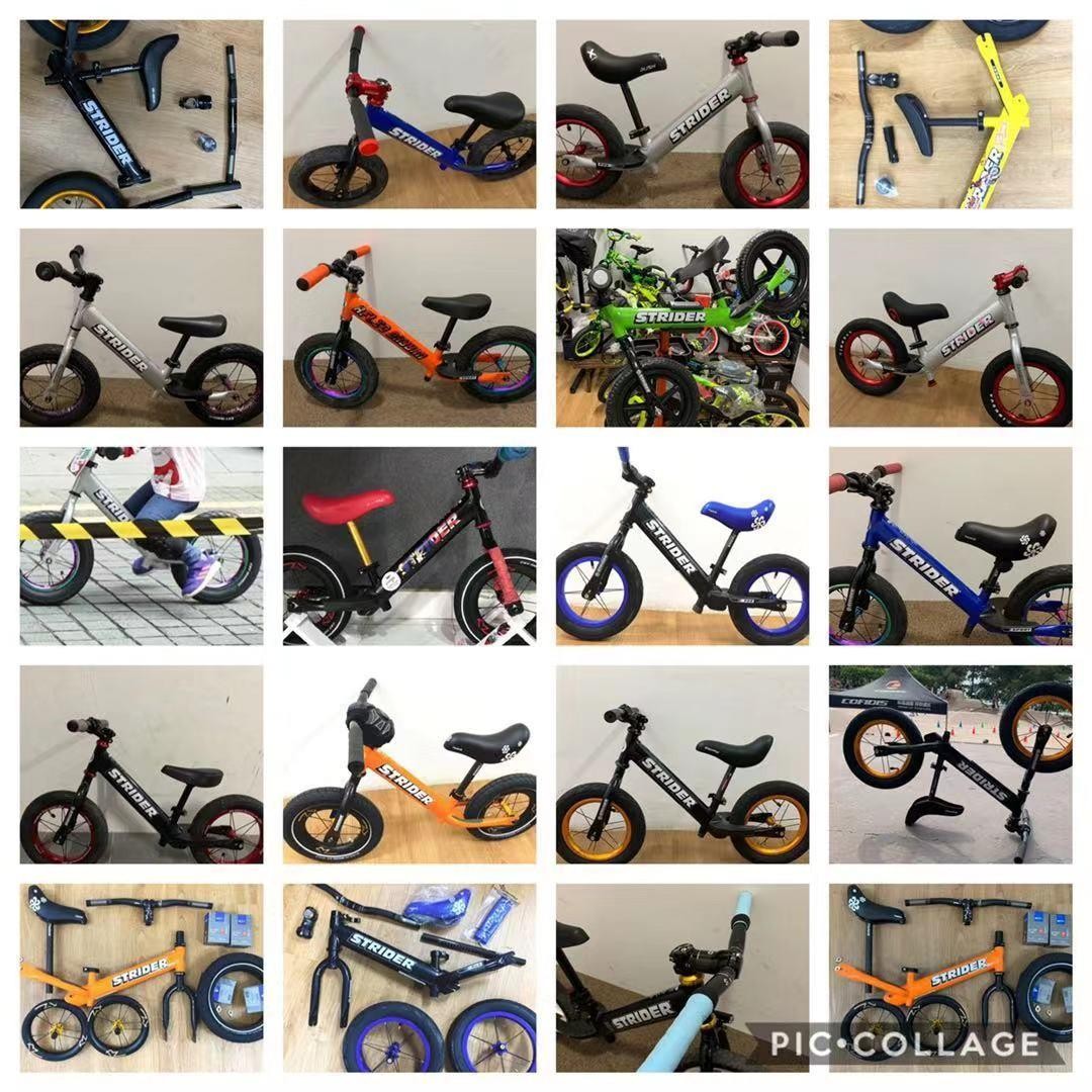 (Strider Upgrade) Wheelset/Racing Saddle set/Handle Bar set, Sports